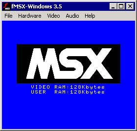 fMSX: Portable MSX Emulator